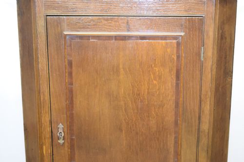ANTIQUE GEORGIAN CORNER CUPBOARD - ADDITIONAL PHOTO 9