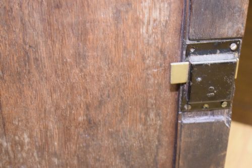ANTIQUE GEORGIAN CORNER CUPBOARD - ADDITIONAL PHOTO 13