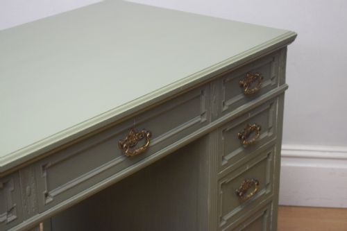 VICTORIAN PEDESTAL DESK - ADDITIONAL PHOTO 18