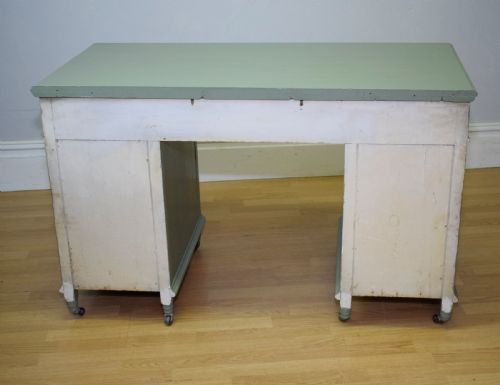VICTORIAN PEDESTAL DESK - ADDITIONAL PHOTO 20