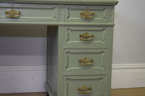 VICTORIAN PEDESTAL DESK - ADDITIONAL PHOTO 22