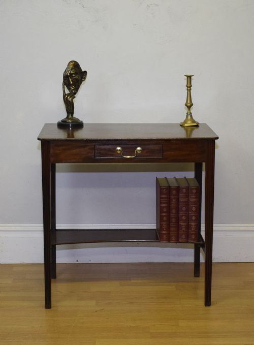 ANTIQUE WRITING TABLE GEORGIAN PERIOD - ADDITIONAL PHOTO 1