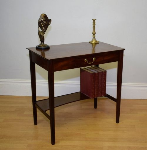 ANTIQUE WRITING TABLE GEORGIAN PERIOD - ADDITIONAL PHOTO 6
