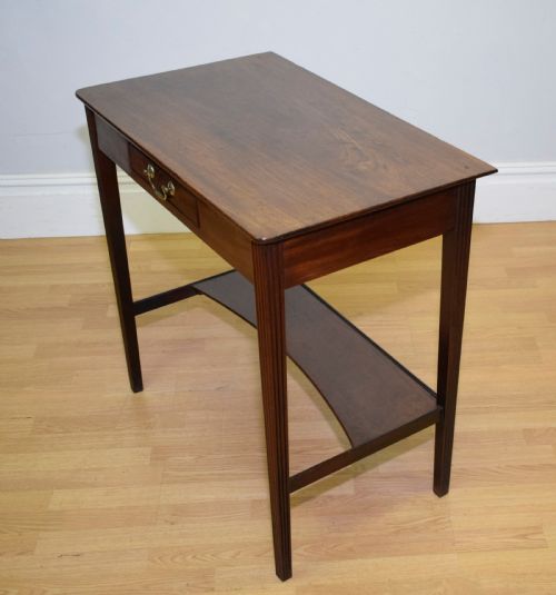 ANTIQUE WRITING TABLE GEORGIAN PERIOD - ADDITIONAL PHOTO 9