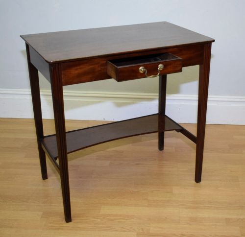 ANTIQUE WRITING TABLE GEORGIAN PERIOD - ADDITIONAL PHOTO 10