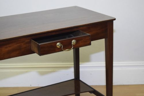 ANTIQUE WRITING TABLE GEORGIAN PERIOD - ADDITIONAL PHOTO 11