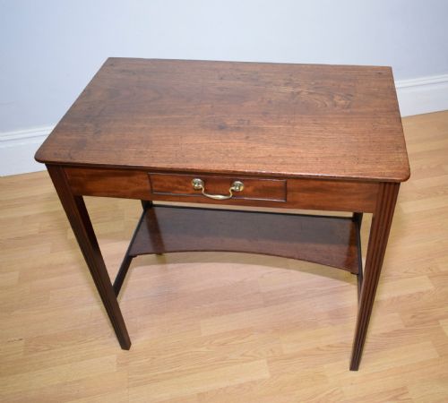 ANTIQUE WRITING TABLE GEORGIAN PERIOD - ADDITIONAL PHOTO 15