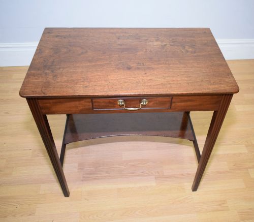 ANTIQUE WRITING TABLE GEORGIAN PERIOD - ADDITIONAL PHOTO 16