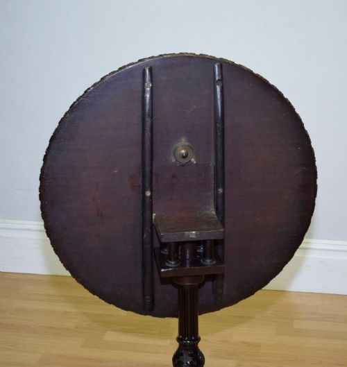 EARLY 20TH CENTURY TRIPOD TABLE - ADDITIONAL PHOTO 7