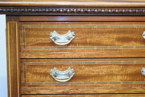 ANTIQUE EDWARDIAN INLAID CABINET - ADDITIONAL PHOTO 5