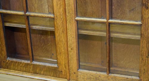 ANTIQUE ARTS CRAFTS BOOKCASE - ADDITIONAL PHOTO 7