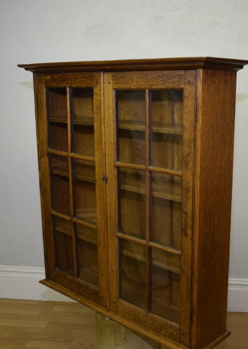 ANTIQUE ARTS CRAFTS BOOKCASE - ADDITIONAL PHOTO 8