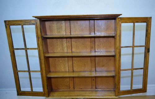 ANTIQUE ARTS CRAFTS BOOKCASE - ADDITIONAL PHOTO 13