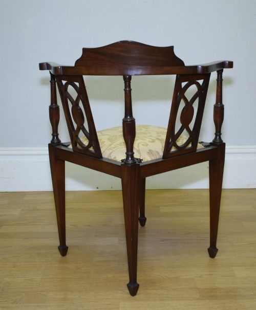 VICTORIAN CORNER CHAIR - ADDITIONAL PHOTO 3