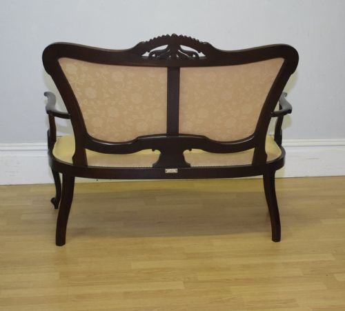 ANTIQUE VICTORIAN COUCH WINDOW SEAT - ADDITIONAL PHOTO 5
