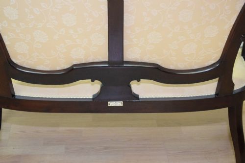 ANTIQUE VICTORIAN COUCH WINDOW SEAT - ADDITIONAL PHOTO 6
