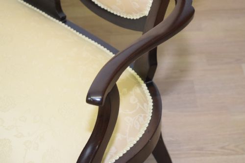 ANTIQUE VICTORIAN COUCH WINDOW SEAT - ADDITIONAL PHOTO 9