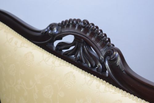 ANTIQUE VICTORIAN COUCH WINDOW SEAT - ADDITIONAL PHOTO 10