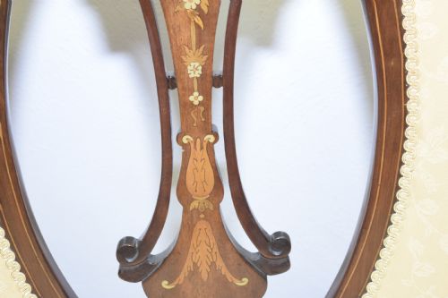 ANTIQUE VICTORIAN INLAID COUCH SETTEE - ADDITIONAL PHOTO 10