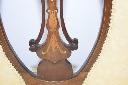 ANTIQUE VICTORIAN INLAID COUCH SETTEE - ADDITIONAL PHOTO 11