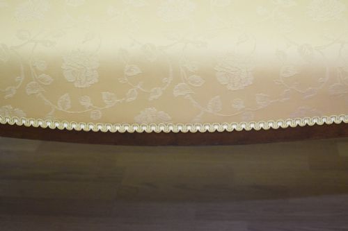 ANTIQUE VICTORIAN INLAID COUCH SETTEE - ADDITIONAL PHOTO 16