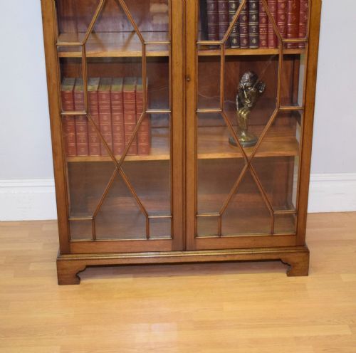 BOOKCASE EDWARDIAN MAHOGANY - ADDITIONAL PHOTO 3