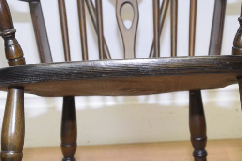 EARLY 20TH CENTURY WHEEL BACK ARMCHAIR - ADDITIONAL PHOTO 10
