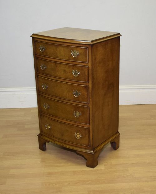 EARLY 20TH CENTURY BURR WALNUT CHEST - ADDITIONAL PHOTO 3