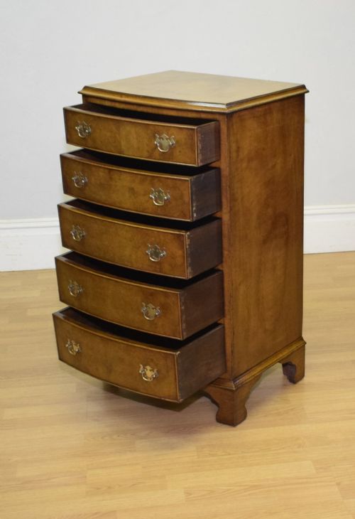 EARLY 20TH CENTURY BURR WALNUT CHEST - ADDITIONAL PHOTO 9