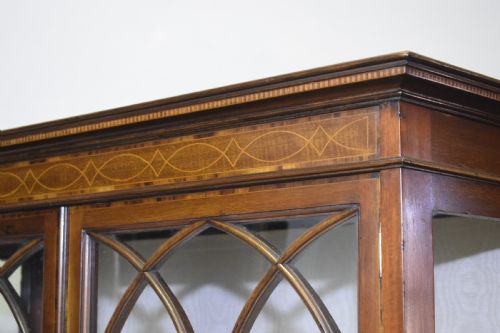 fig 7. Antique Edwardian Display Cabinet