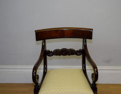 ANTIQUE REGENCY ARMCHAIR - ADDITIONAL PHOTO 3