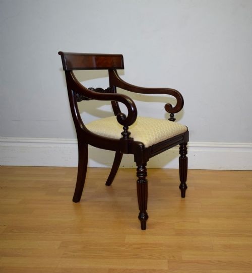 ANTIQUE REGENCY ARMCHAIR - ADDITIONAL PHOTO 6