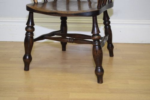 VICTORIAN WINDSOR COUNTRYKITCHEN ARMCHAIR - ADDITIONAL PHOTO 5