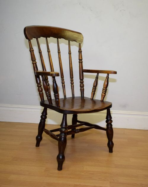 VICTORIAN WINDSOR COUNTRYKITCHEN ARMCHAIR - ADDITIONAL PHOTO 9