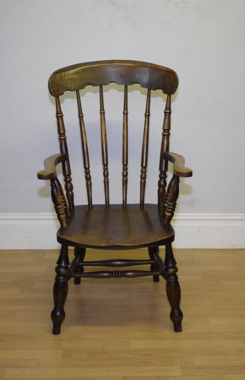 VICTORIAN WINDSOR COUNTRYKITCHEN ARMCHAIR - ADDITIONAL PHOTO 17
