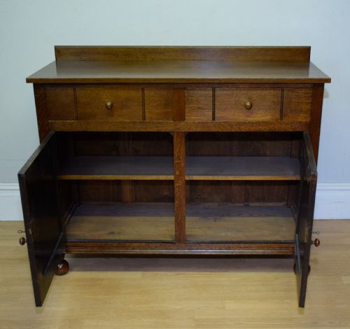 ARTS CRAFTS SIDEBOARD BY HEALS OF LONDON - ADDITIONAL PHOTO 13