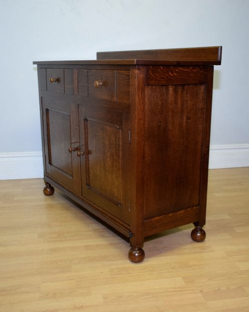 ARTS CRAFTS SIDEBOARD BY HEALS OF LONDON - ADDITIONAL PHOTO 21