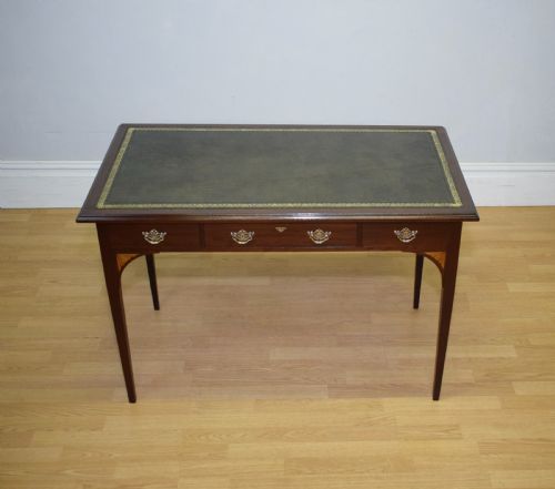 antique edwardian writing table - CATEGORY: ANTIQUE TABLES - DATED EDWARDIAN