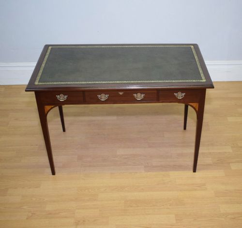 ANTIQUE EDWARDIAN WRITING TABLE - ADDITIONAL PHOTO 1