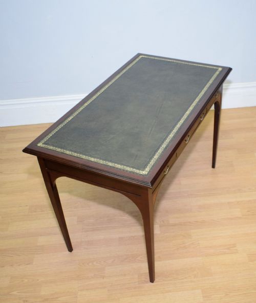 ANTIQUE EDWARDIAN WRITING TABLE - ADDITIONAL PHOTO 13