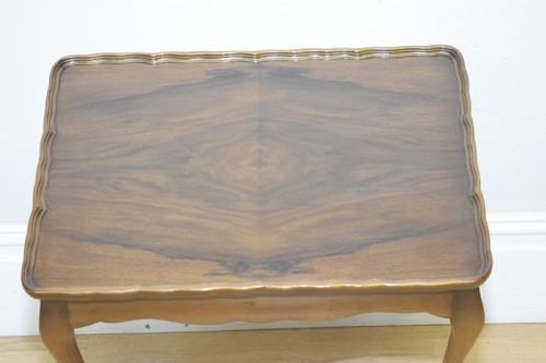 EARLY 20TH CENTURY WALNUT COFFEE TABLE - ADDITIONAL PHOTO 8