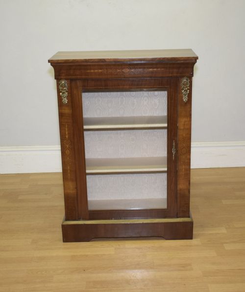 ANTIQUE ENGLISH VICTORIAN PIER CABINET IN WALNUT CIRCA 1850'S - ADDITIONAL PHOTO 18