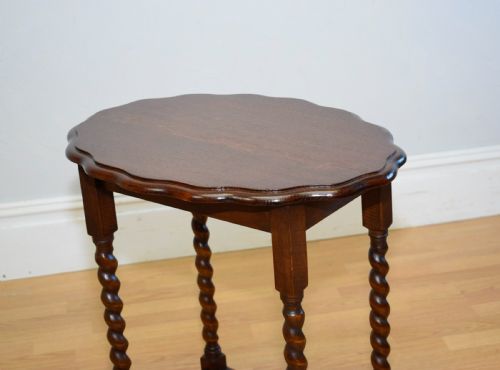 EARLY 20TH CENTURY OAK OCCASIONAL TABLE - ADDITIONAL PHOTO 7