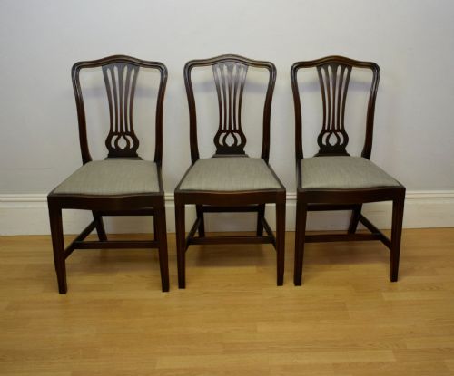 LATE VICTORIAN SET OF 6 DINING CHAIRS - ADDITIONAL PHOTO 8