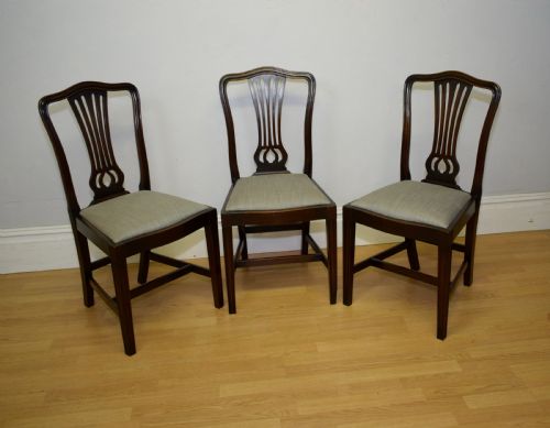 LATE VICTORIAN SET OF 6 DINING CHAIRS - ADDITIONAL PHOTO 9