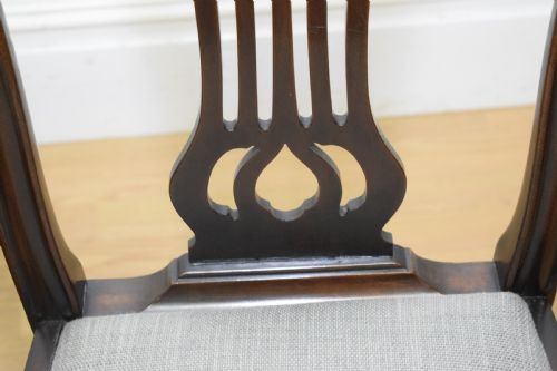 LATE VICTORIAN SET OF 6 DINING CHAIRS - ADDITIONAL PHOTO 13