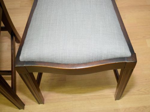 LATE VICTORIAN SET OF 6 DINING CHAIRS - ADDITIONAL PHOTO 14