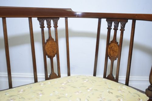 VICTORIAN INLAID COUCH - ADDITIONAL PHOTO 13