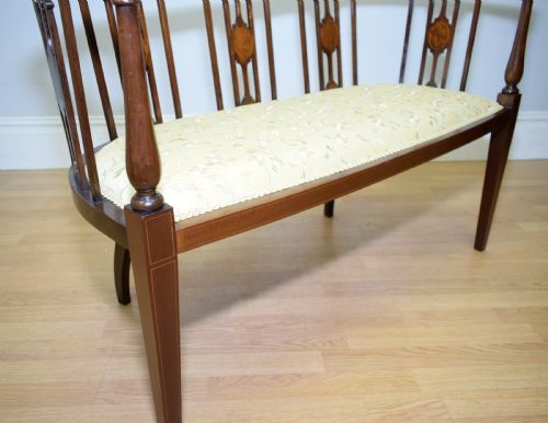 VICTORIAN INLAID COUCH - ADDITIONAL PHOTO 15