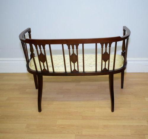 VICTORIAN INLAID COUCH - ADDITIONAL PHOTO 19